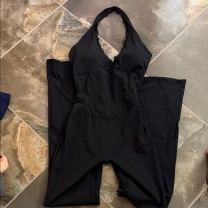 Black Halter Jumpsuit